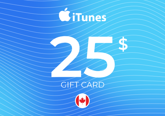 Apple iTunes Gift Card 25 CAD Key - CANADA